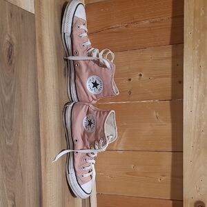 Converse Womens Pink Chuck Taylor High-Top Sneakers